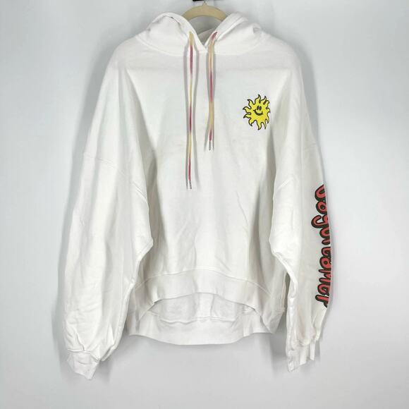 Daydreamer Flyer Oversized Mushroom Hoodie Sweatershirt Size Medium - Picture 2 of 9